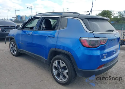 2021 Jeep Compass Limited 4X4 из США, поврежденный, VIN 3C4NJDCBXMT586352